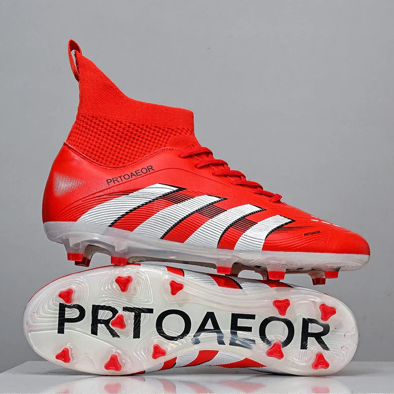 New Men Match Professional Football Boots Non-Slip TF/FG Soccer Shoes Boys Sneakers Comfortable Ankle Sports Shoes Unisex