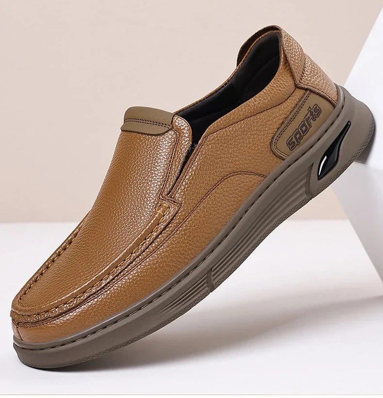 Spring Summer 2026 New Loafers for Men Soft Sole Fashion Business Casual Leather Shoes Male British Style Designer Shoe Man