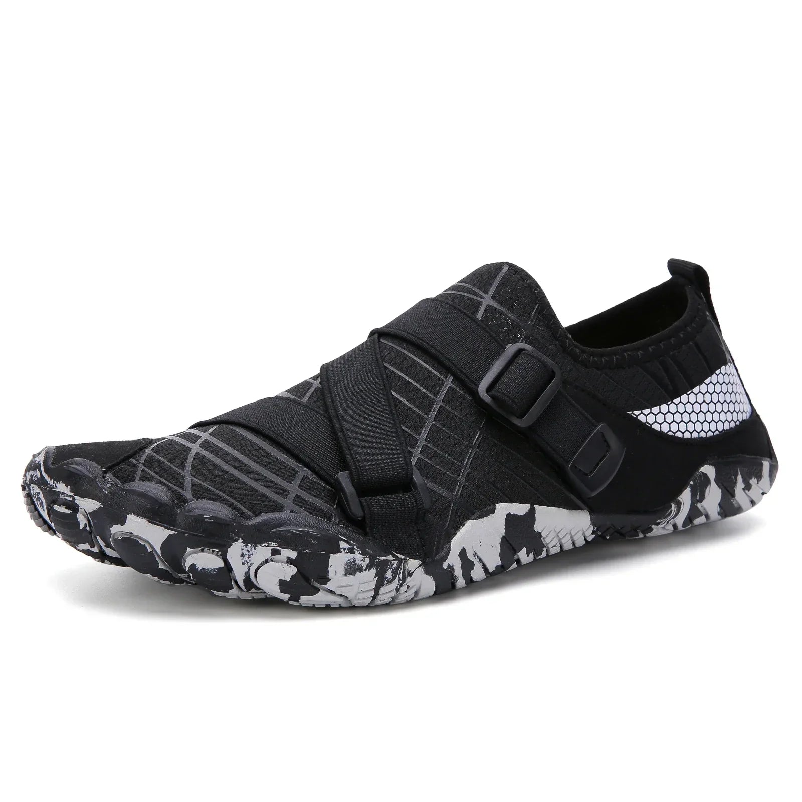 Men's Elastic Aqua Shoes Breathable Women Outdoor Wading Sneakers Quick Dry Water Shoes for Diving Swimming