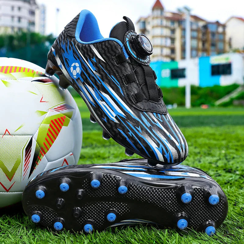New Kids Football Field Boots Boys Girls Indoor Soccer Shoes Society Futsal Non Slip Professional Fast Men Soccer Cleats Sneaker