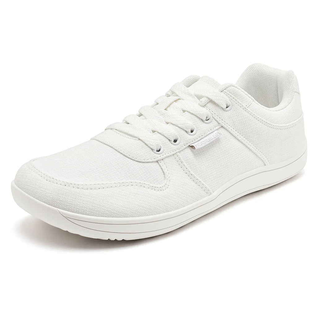 Unisex Barefoot Shoes for Men Women Wide Minimalist Walking Sneakers Lace-Up Outdoor Lightweight Running Shoes