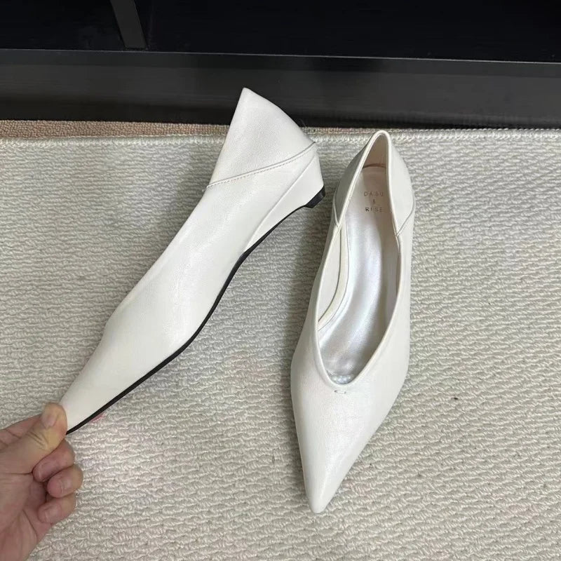Bailamos 2026 New Brand Women Pumps Ladies Elegant Thin High Heel Single Shoes Fashion Pointed Toe Shallow Slip On Boat Shoes
