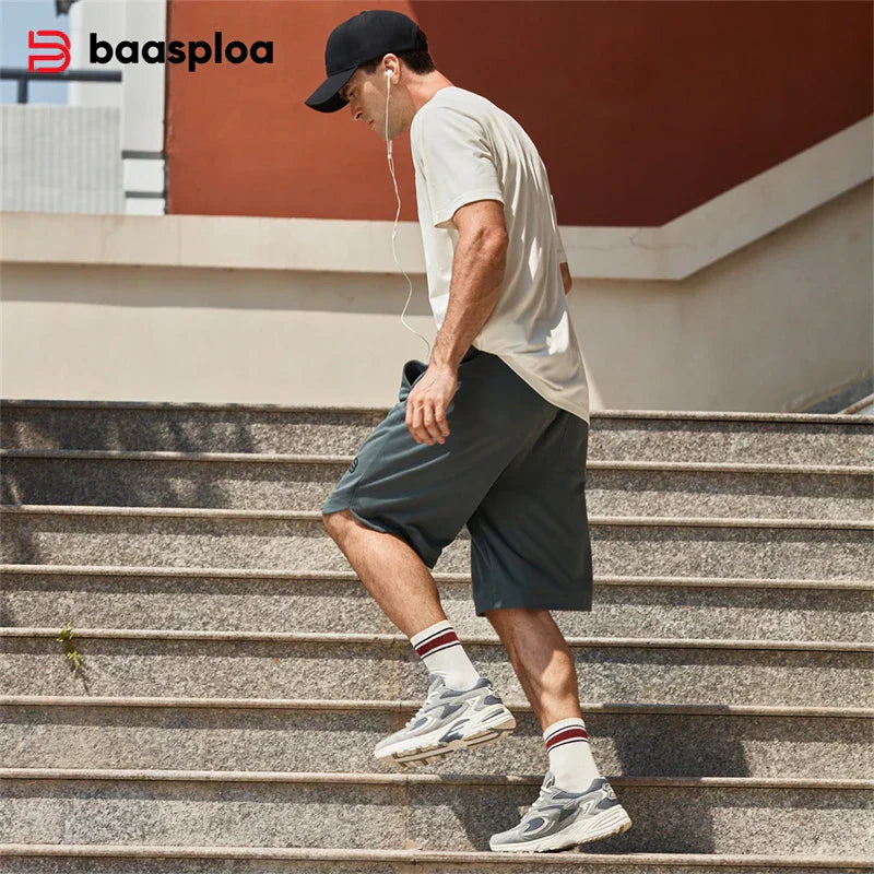 New Running Shoes Men Outdoor Fashion Lightweight Mesh Sports Shoes Male Casual Breathable Non-Slip Walking Shoes