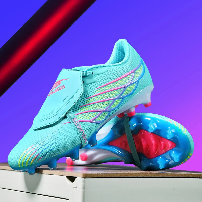 2026 New Low Top Student Football Shoes with Long And Broken Pins for Training And Matches Professional Youth Sports Shoes
