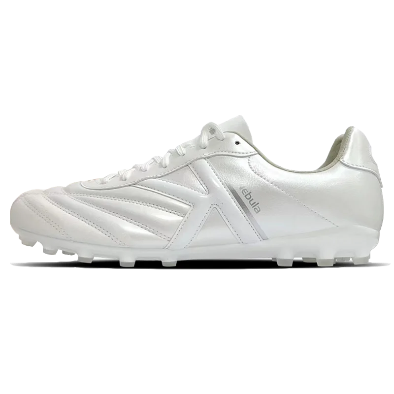 Football Shoes Star Nebula Special White Sports Shoes TF Spike FG Long Spike AG Short Spike Low Top Breathable Leather