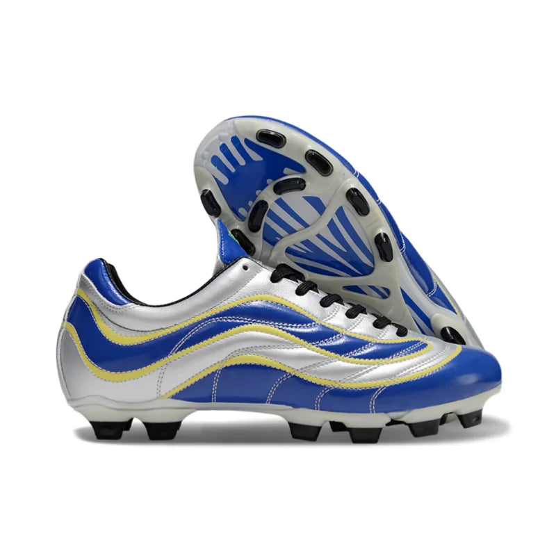 New Men Football Boots Sneakers Soccer Shoes Cleats Long Spikes Ultralight Match Breathable Indoor TF Training Drop Shipping