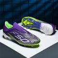 Men's High-Quality Non-Slip Football Boots High-Top Soccer Shoes Grass Cleats Futsal Sneakers for Indoor And Outdoor Matches