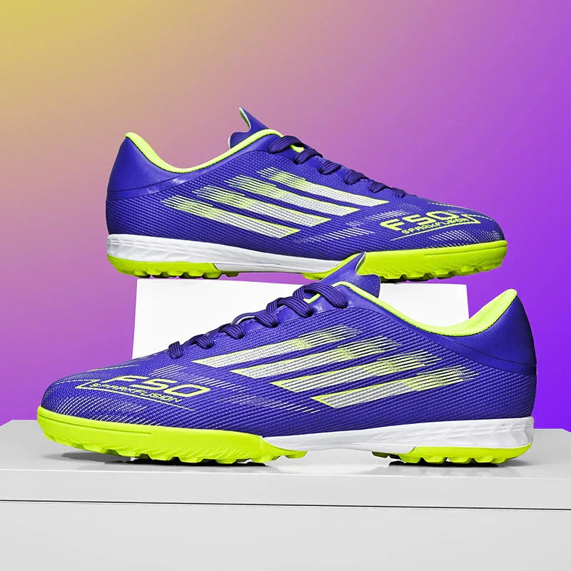 New Men Football Boots Soccer Shoes Boys Sneakers Match Ankle Non-Slip TF/FG Professional Comfortable Sports Shoes Unisex
