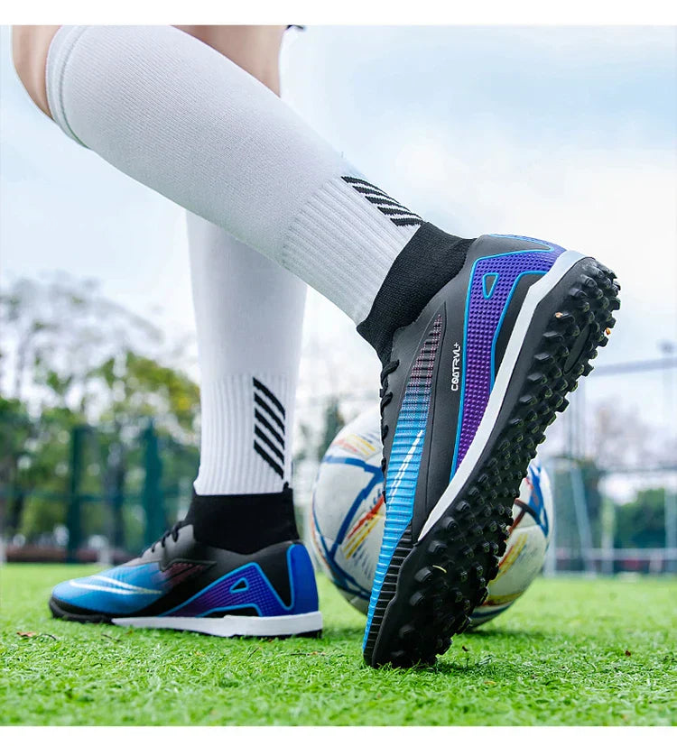New Men Football Boots Professional Ultralight Match Grass Futsal Soccer Shoes Cleats Women Unisex High-quality TF/FG Sneakers