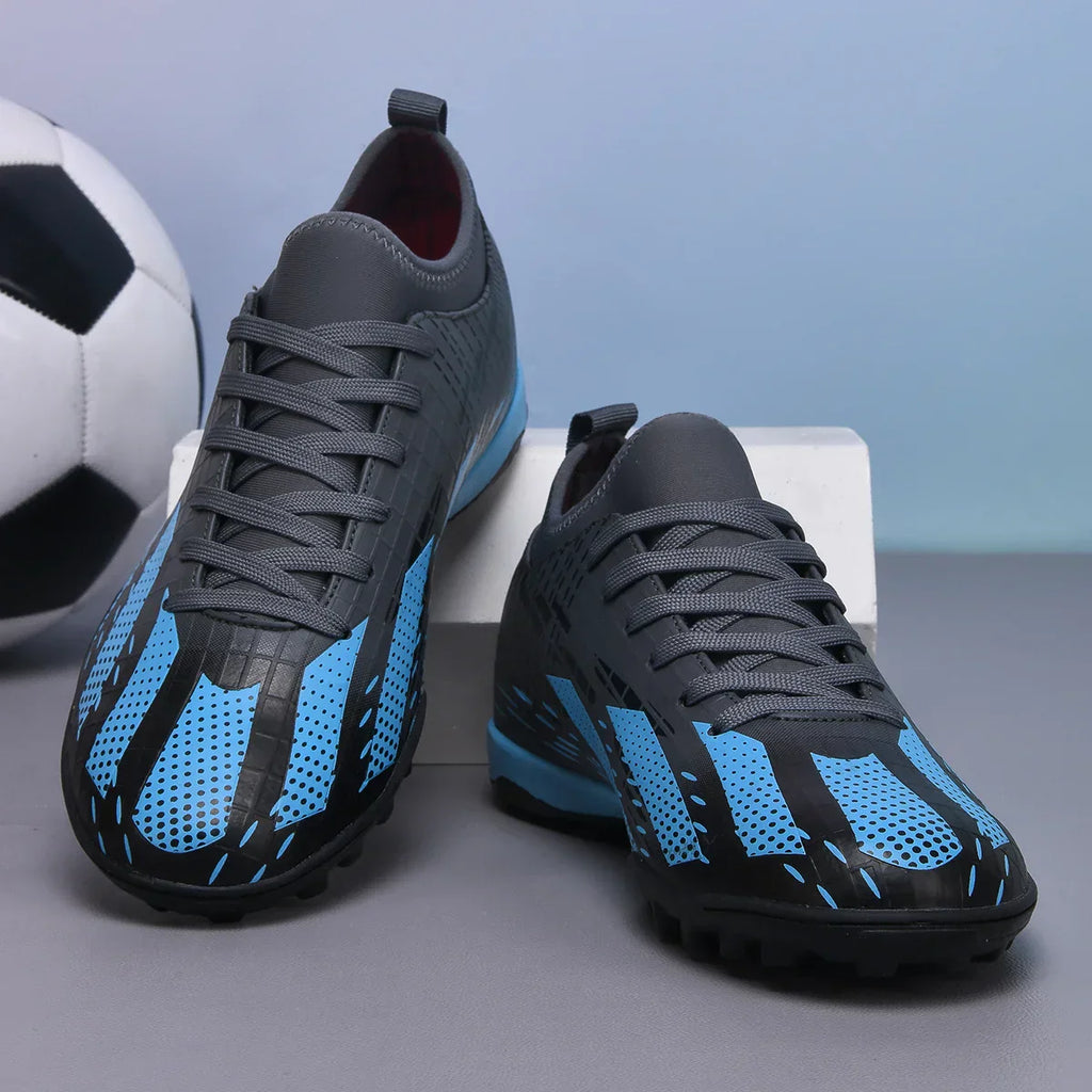 New Men Soccer Shoes Futsal Indoor Football Boots Sport Match Training Kids TF Cleats Grass Ankle Hot-selling High-quality Light