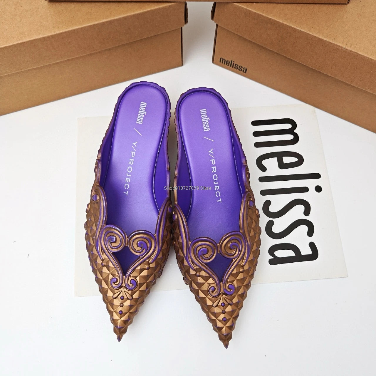 Design Big Butterfly Knot Slides Women Flat Mules Sandals High Quality Cozy PVC Transparent Sandals Pointed Toe Back Strap Shoes