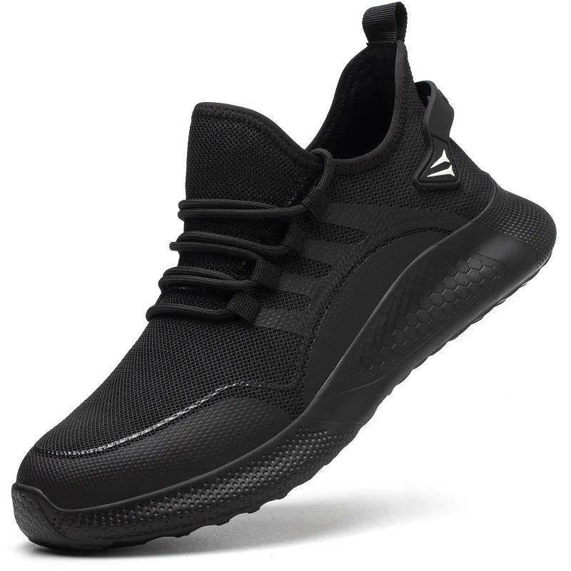 Large Size 49 50 Work Sneakers Fashion Safety Shoes Anti-smash Anti-puncture Indestructible Shoes Light Men Women Work Shoes