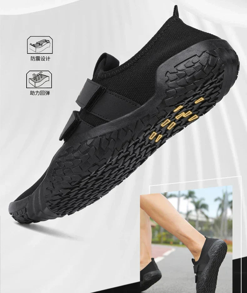 Deadlift Shoes Weight Lifting Shoes for Men Women Weightlifting Squat Shoes Fitness Cross-Trainer Barefoot Gym Training Sneakers