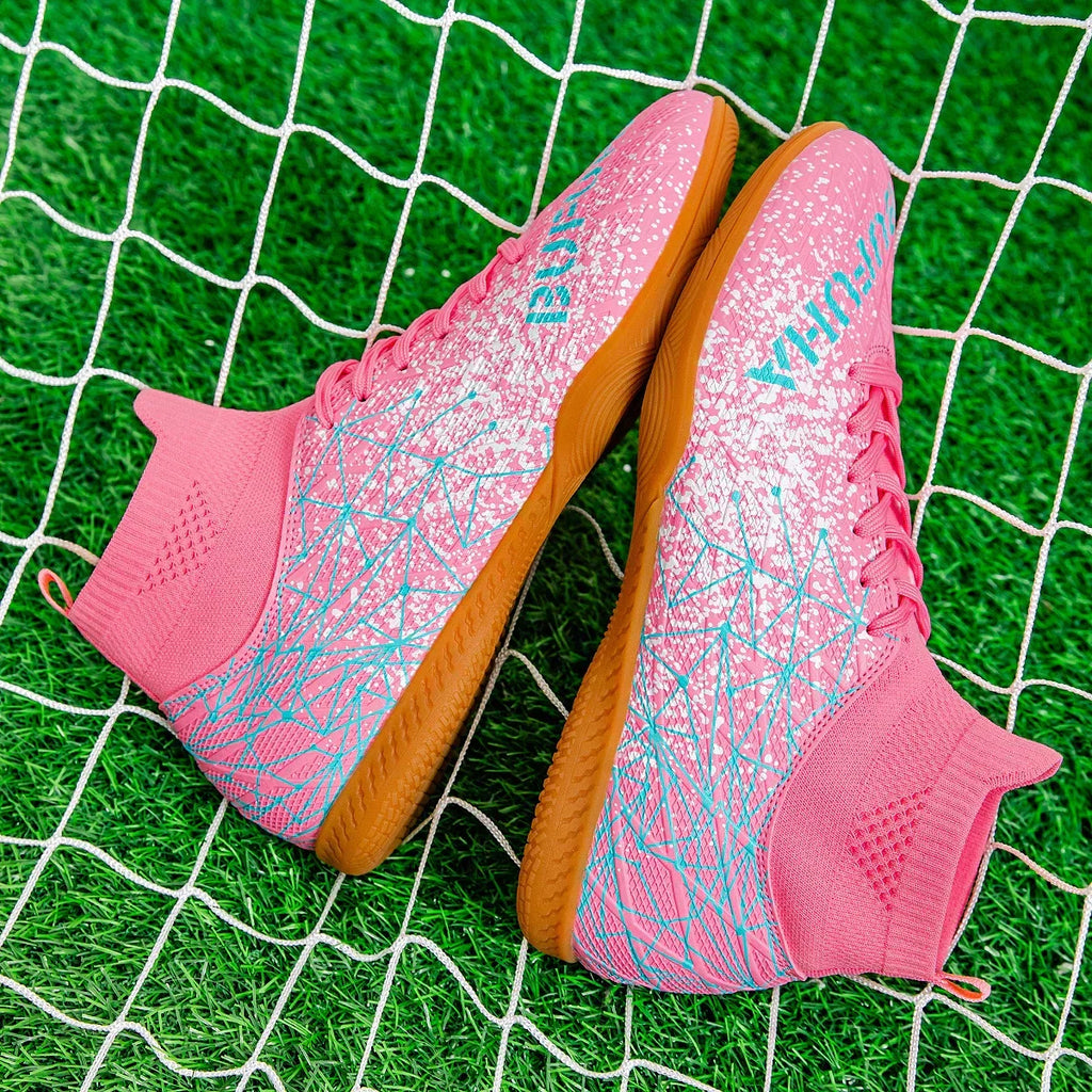 Men Soccer Shoes TF High-quality Breathable Unisex Football Boots Professional Sneakers Ultralight Match Hot Sale Women Match