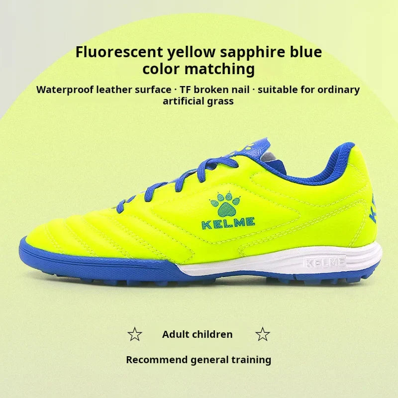 Tf Broken Nail Football Shoes Adult Youth Non-slip Football Shoes Artificial Grass Five-a-side Game Football Shoes Sports