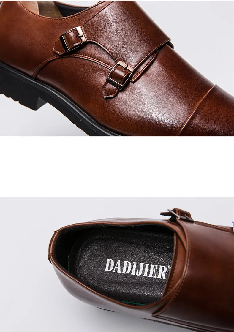 Men Oxfords Shoes Genuine Leather Luxury Men Dress Shoes Lace Up British Business Casual Shoes Men Wedding Shoes Chaussure Homme
