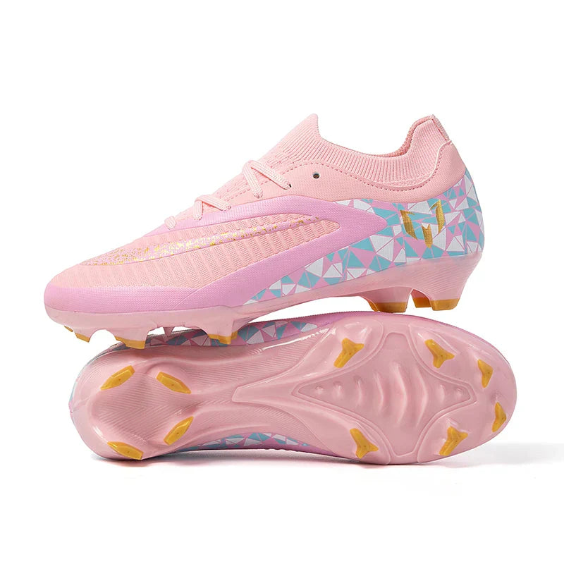 New Kid Match Boys Soccer Shoes Comfortable Outdoor Match Professional Football Boots Sneakers Non-Slip Sports Shoes Unisex