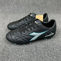 Professional Football Shoes For Men Black White Soccer Shoe Man Leather Turf Football Shoes Mens Outdoor Lawn Training Shoe