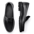 Handmade Men's Loafer Shoes High Quality Wear-Resistant Full Grain Leather Casual Shoes