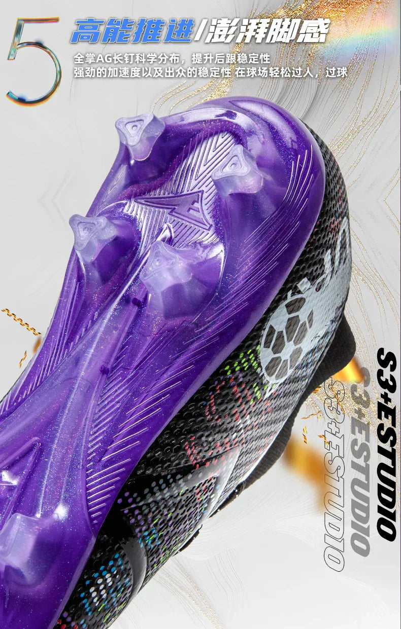 Professional Football Boots Men Soccer Shoes Society Football Cleats Ultralight Training Soccer Sneakers Men Outdoor Sports Shoe
