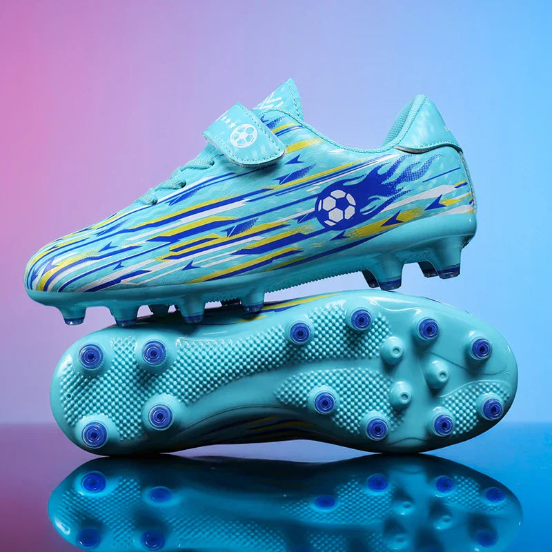 New Kids Professional Soccer Shoes Cleats TF Indoor Men Football Field Boots Original Football Society Shoes Grass Training Fast