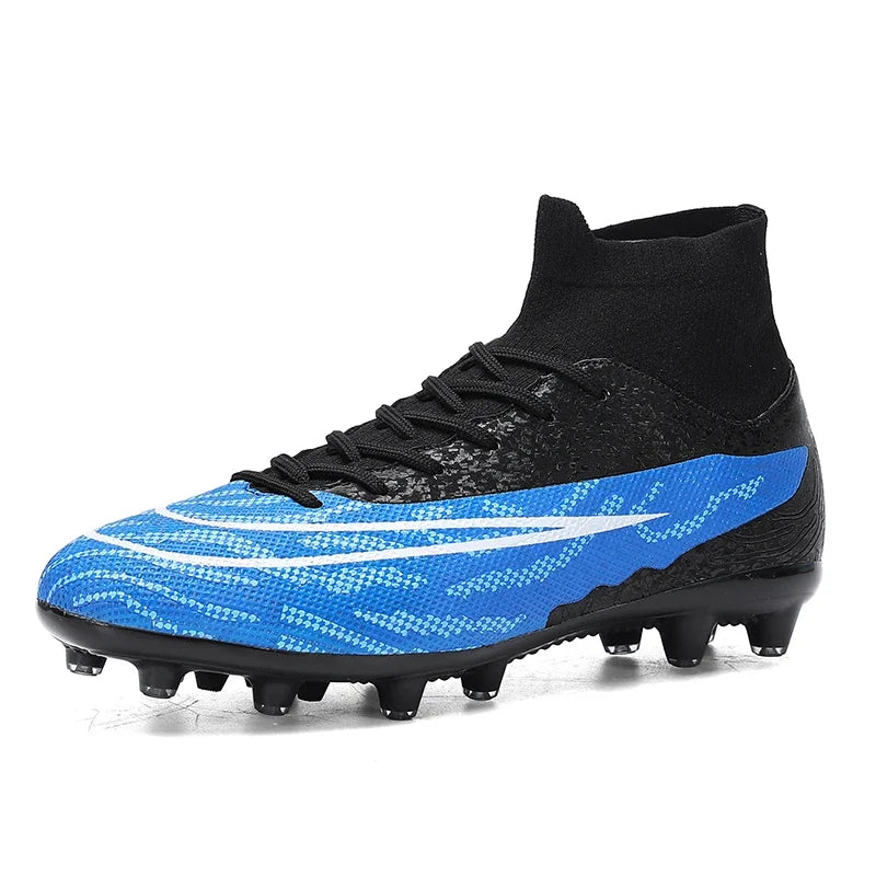 Men Soccer Shoes Studded TF/FG Field Society Students Training Cleats Football Shoes Boy Sports Sneaker Resistant Football Boots
