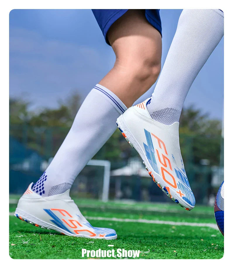 New Men's Soccer Shoes Grass Cleats Futsal Non Slip Indoor Ultralight Fg Turf Football Boots Sport Comfortable Adult Non-Slip