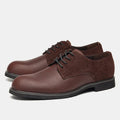 Genuine Leather Men Derby Shoes Thick Sole Men Casual shoes Men Leather Shoes