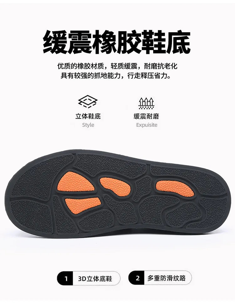 Height-increasing Business Casual Loafers for Men 2026 Spring New Black Designer Shoes Male Fashion Genuine Leather Shoe Man