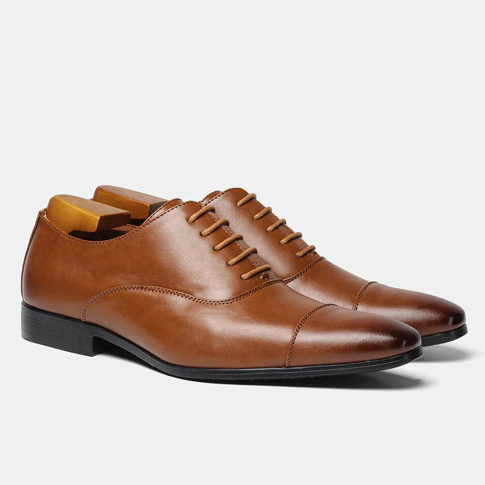 Comfortable dress shoes men, fashionable Oxford gentlemen's social men's shoe