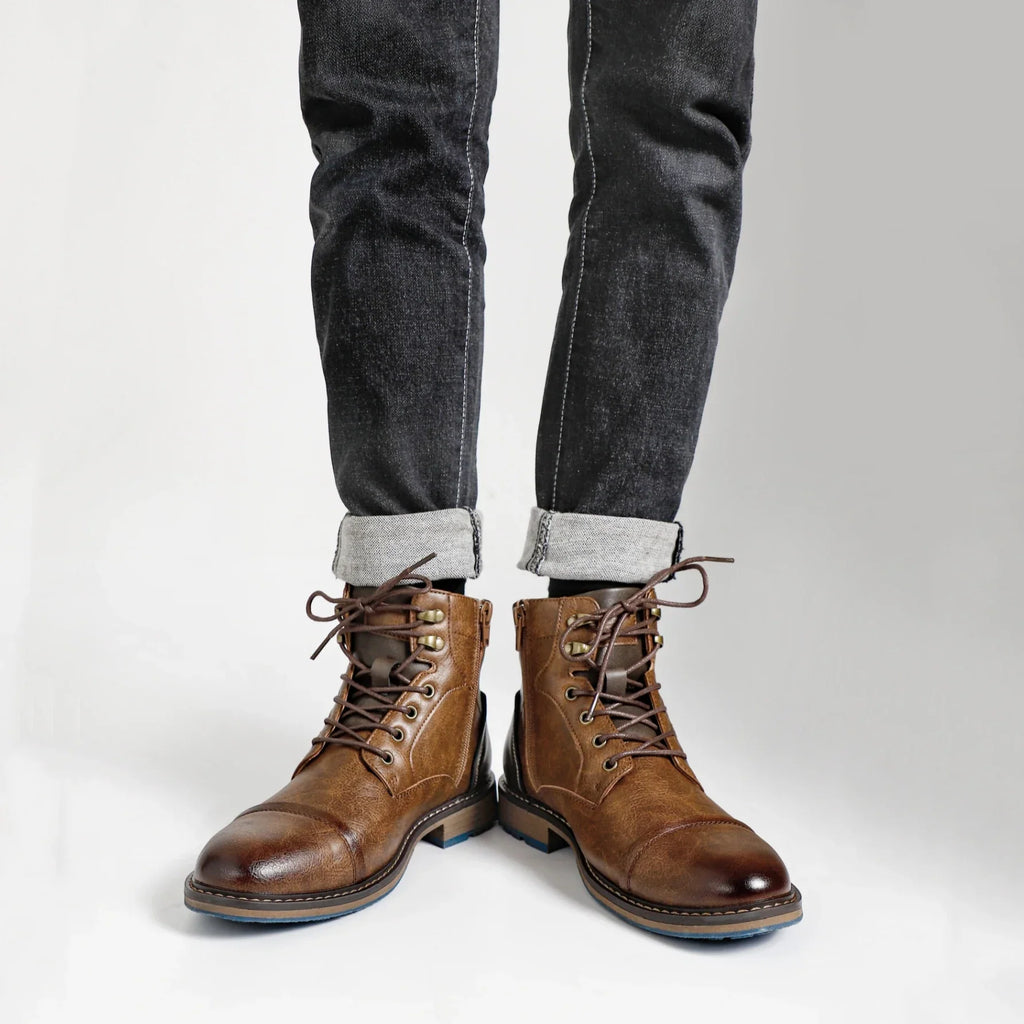 Size 8~13 Ankle Boots For Men Classical Men Boots Fashion Comfortable