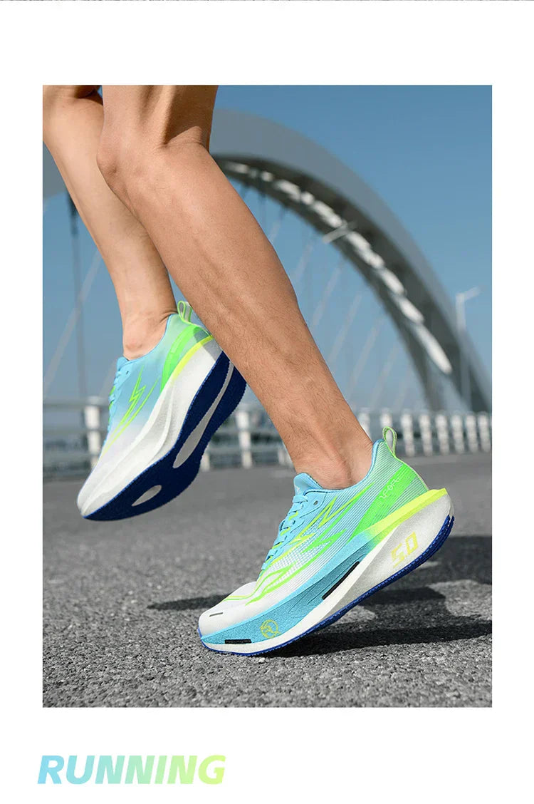 5.0 MIX Carbon Plate Running Shoes for Men and Women Racing Marathon Stable Rebound Shock-absorbing Training Sneakers