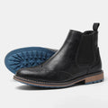 Size 7-13 Brogue Chelsea Men Boots Classical American Style Leather Boots