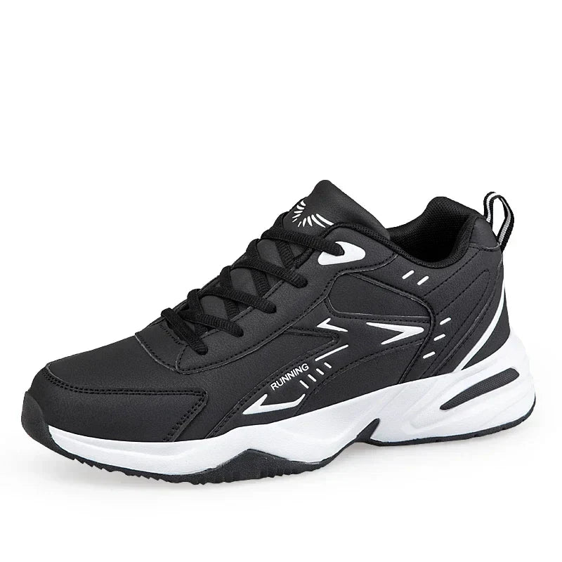 Chunky Sneaker for Men Thick Sole Versatile 2025 New Trend Mesh Lace Up Breathable Casual Sports Shoes Increased Soft Soles