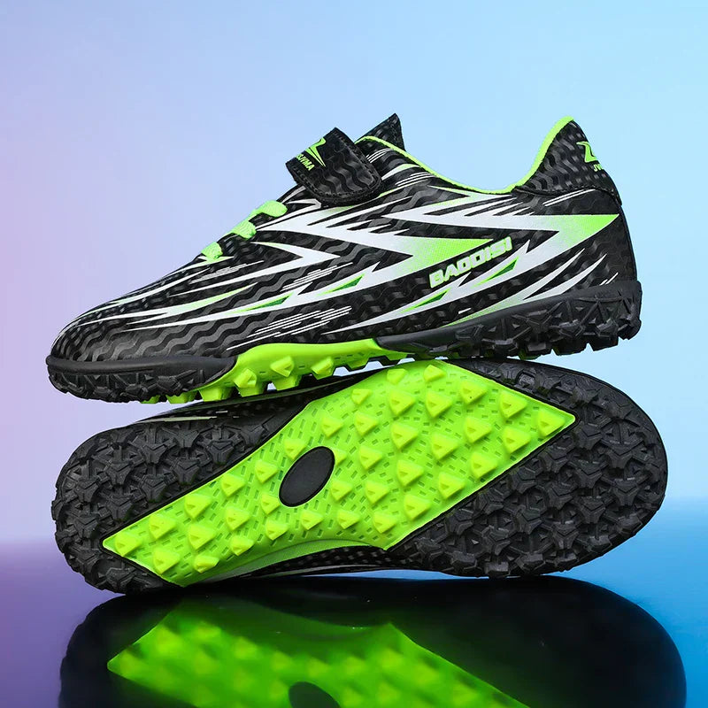 New Kid Professional Football Boots Soccer Shoes Match Boys Sports Shoes Comfortable Sneakers Match Outdoor Non-Slip Unisex
