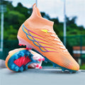 Men's Soccer Shoes Anti-slip TF/FG Football Boots Breathable Outdoor Grass Soccer Boot Low-Top Non-Slip Sports Soccer Sneakers