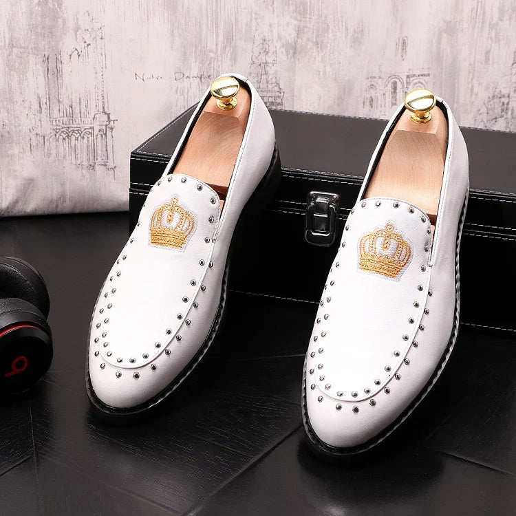 New Arrival Men's Shoes Luxury Designer Leather Casual Driving Oxfords Flats Shoes Mens Loafers Moccasins Italian Shoe For Men