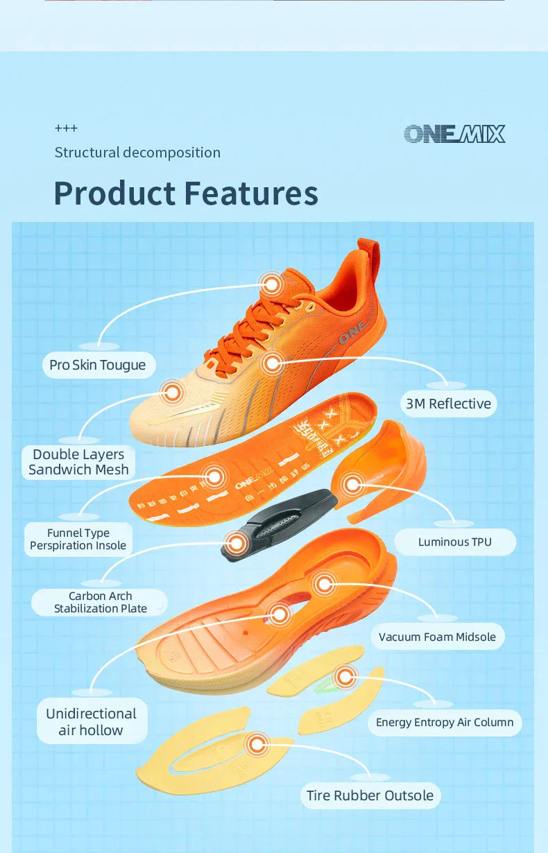 Cushioning Running Shoes For Men Suitable Heavy Runners Lace Up Sports Women Non-slip Outdoor Athletic Male Sneakers