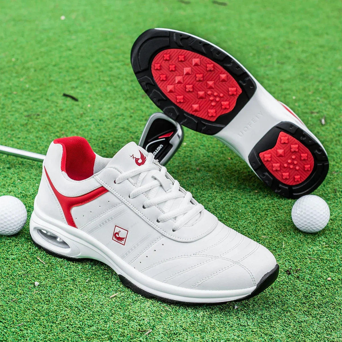 Men Golf Shoes Casual Breathable Waterproof Non-slip Golf Outdoor Training Shoes