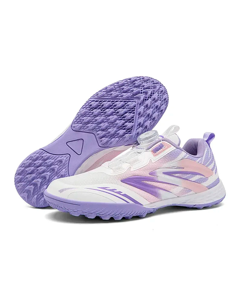 Indoor Futsal Soccer Shoes Flat Non Slip Sole Soft Elastic Upper Wearproof Comfortable Breathable Design Daily Training Casual