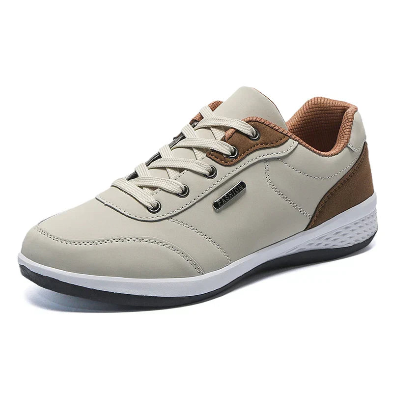 Men Shoes Spring Autumn Waterproof Walking Sneakers Leisure Male Leather Sports Shoes Non-Slip Footwear Tennis for Men