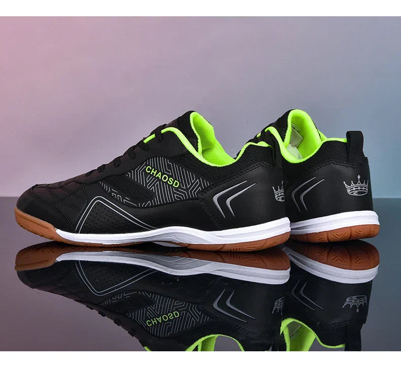 Men Professional Soccer Cleats Anti-Slippery Futsal Training Cleats Wear Resistant Ultralight  Outdoor Indoor Unisex Sneakers