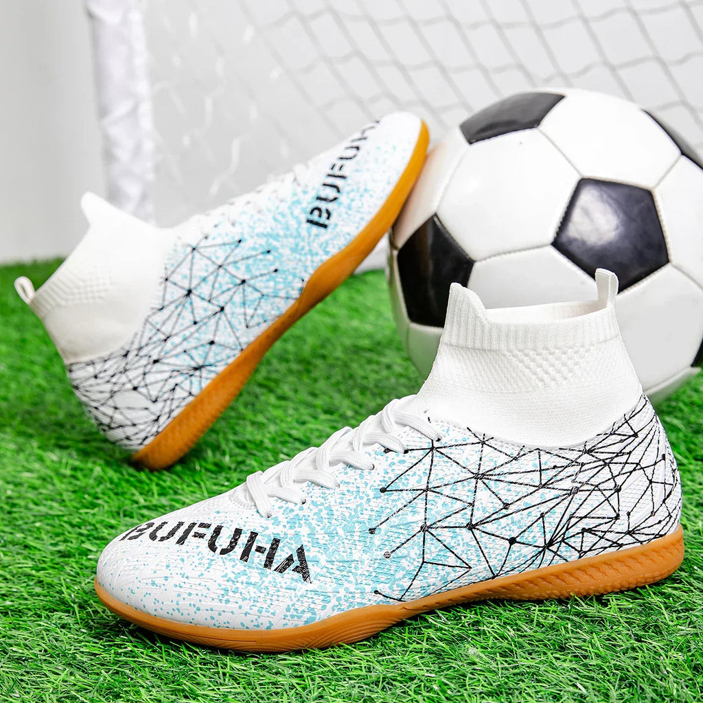 Men Soccer Shoes TF High-quality Breathable Unisex Football Boots Professional Sneakers Ultralight Match Hot Sale Women Match