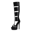 Sexy high heel platform women sandal boot strap peep toe party sandal
