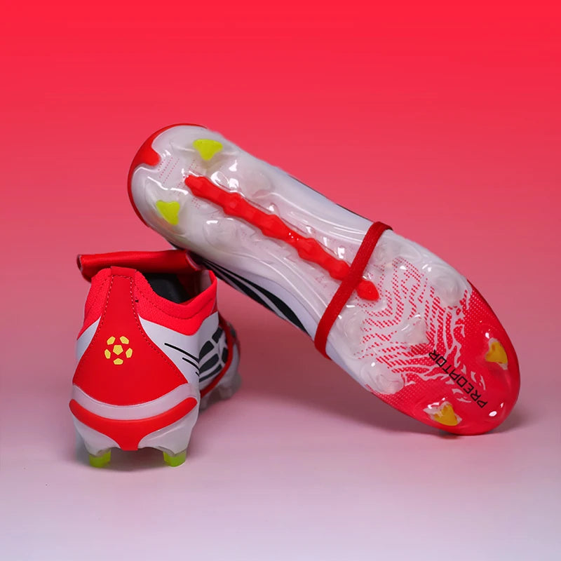 PD26 High Quality Mens Football Boots Boys Training Studded Fast Soccer Cleats Outdoor Non Slip Football Shoes for Man 35-45