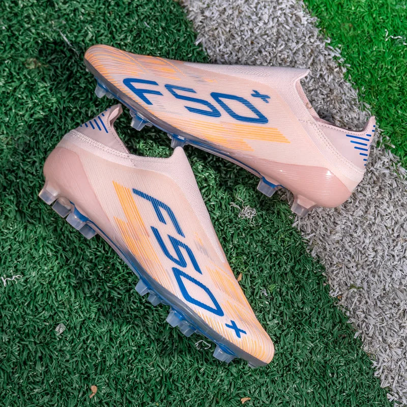 New Men Soccer Shoes Indoor Cleats Sport Futsal Training Match Grass Ultralight Sport Comfortable Adult Non-Slip Football Boots