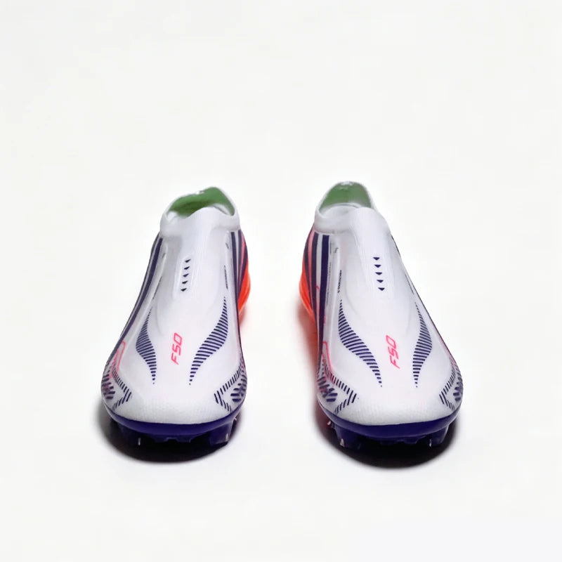T422 Without-lace Mens Soccer Shoes Outdoor TF/FG Training Football Sneakers Non-slip Youth Turf Soccer Cleats Chuteira Campo