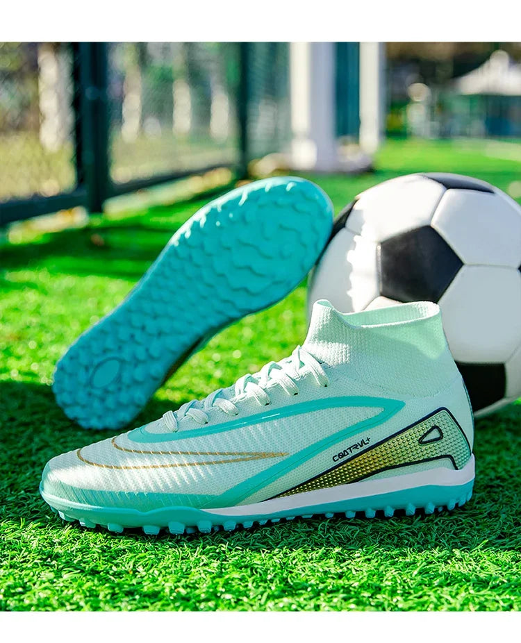 New Men Soccer Shoes Cleats Football Boots Professional Women Unisex Ultralight Match Grass Futsal High-quality TF/FG Sneakers