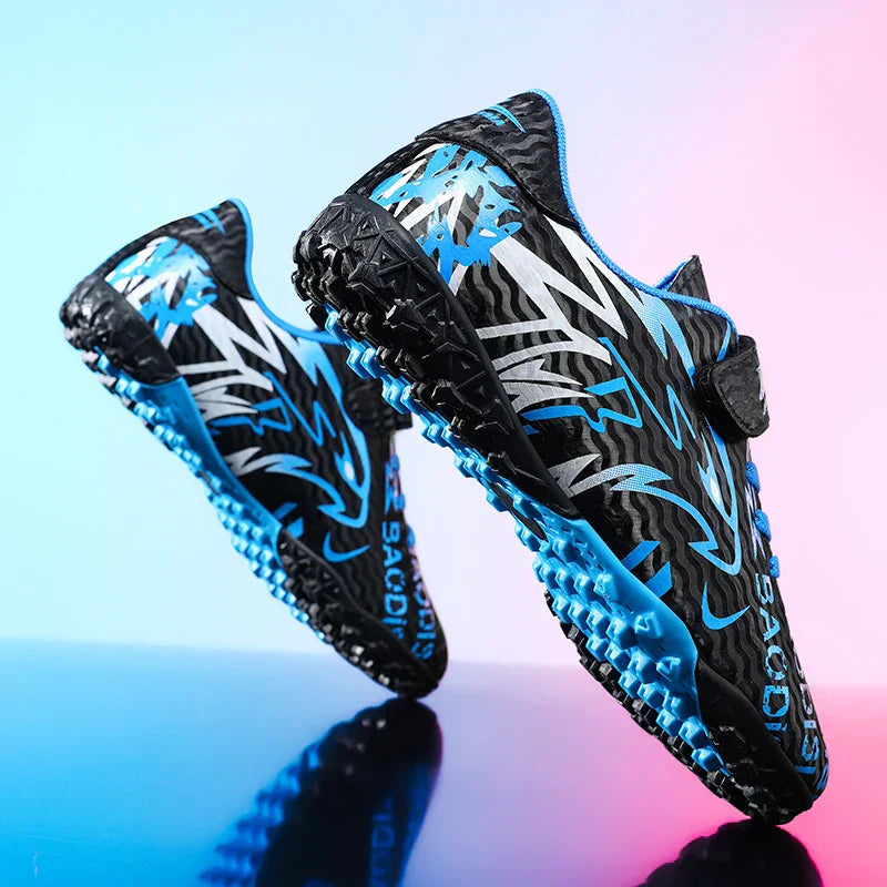 New Men Kids Football Boots Ultralight Professional Boys Match Grass Soccer Shoes Cleats Non-Slip Training Shoes Drop Shipping