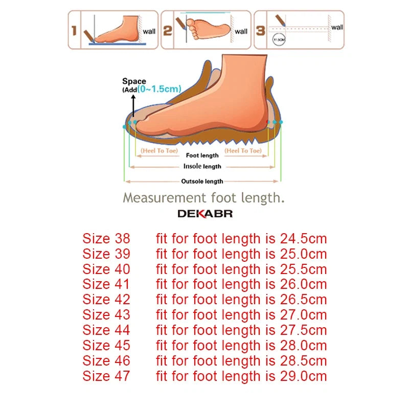 DEKABR Trendy Men Casual Shoes Big Size 38-47 Brand Summer Driving Loafers Breathable Wholesale Man Soft Footwear Shoes For Men